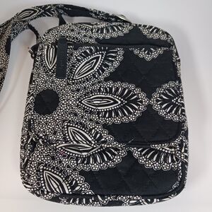 Vera Bradley Mini Hipster Crossbody Bag Blanco Bouquet Retired Pattern Purse